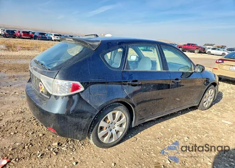 2009 Subaru Impreza 2.5I z USA, uszkodzony, nr VIN JF1GH61649H810622